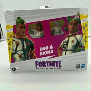 Fortnite 6 inch Victory royale series Deo & Siona Figures New